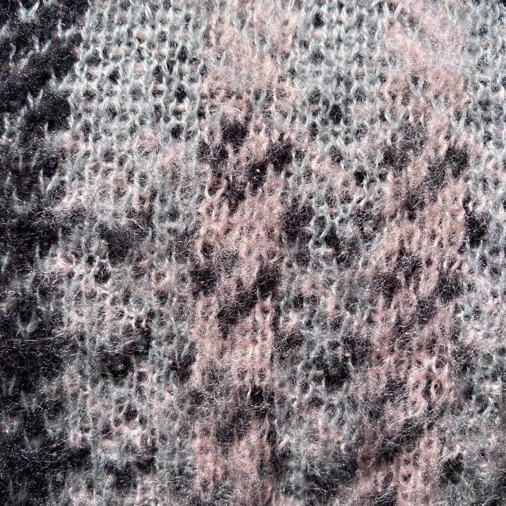 πWestbound Plaid Blk, Pink & Gray Sweater PL NWOT - Picture 6 of 7